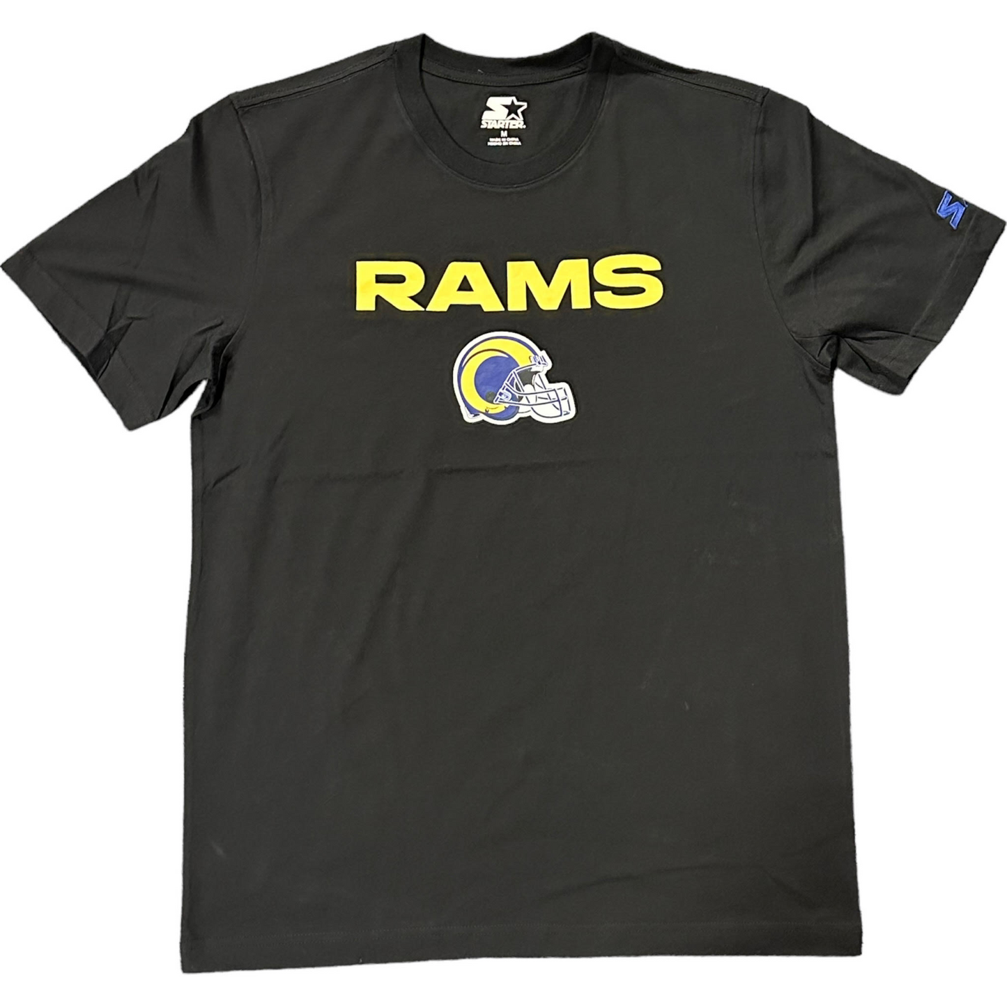LOS ANGELES RAMS MEN'S SCRIPT LOGO TEE
