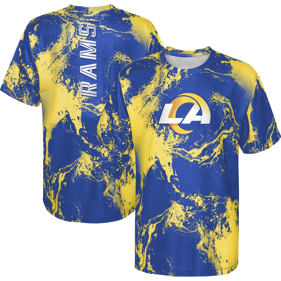 LOS ANGELES RAMS YOUTH IN THE MIX T SHIRT