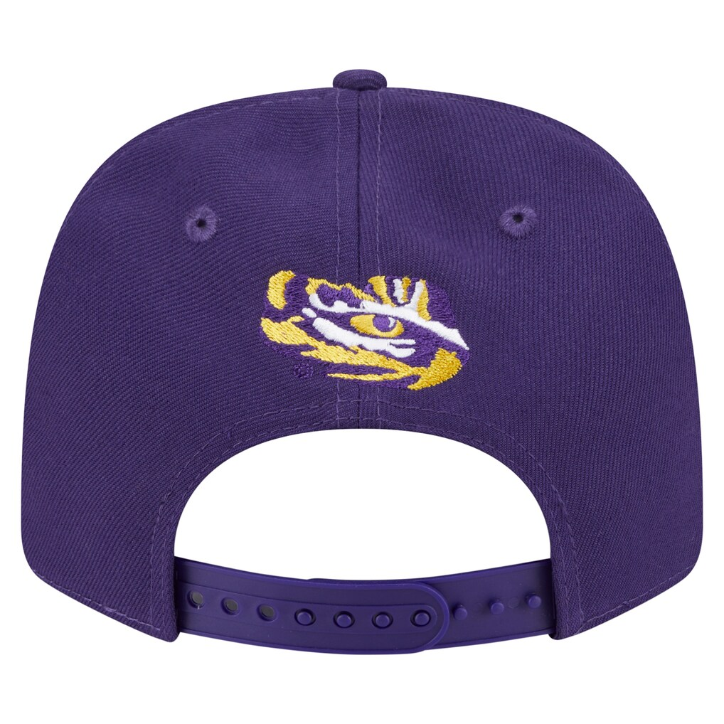 LSU TIGERS TEAM COLLECTIVE 9SEVENTY STRETCH-SNAP ADJUSTABLE HAT - PURPLE