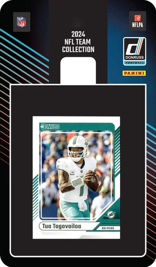 MIAMI DOLPHINS 2024 NFL DONRUSS TEAM SET CARDS