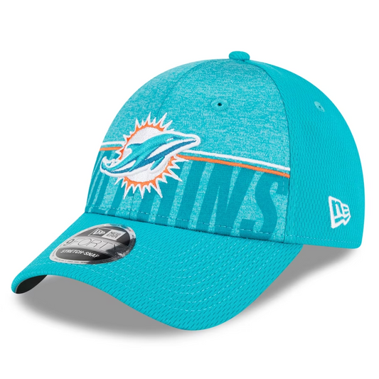 MIAMI DOLPHINS KIDS 2023 TRAINING CAMP 9FORTY STRETCH-SNAP HAT