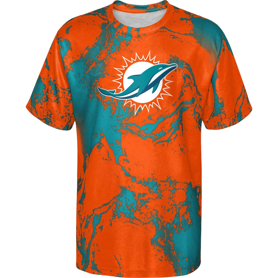 MIAMI DOLPHINS KIDS IN THE MIX T-SHIRT