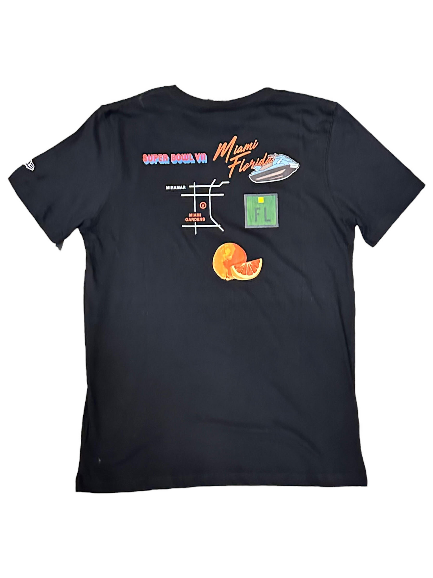 MIAMI DOLPHINS MEN'S CITY TRANSIT T-SHIRT