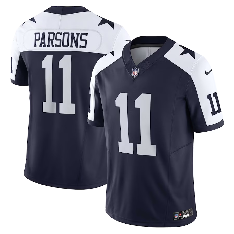 Micah Parsons Men's Dallas Cowboys Fuse Limited Jersey - Throwback TB / S