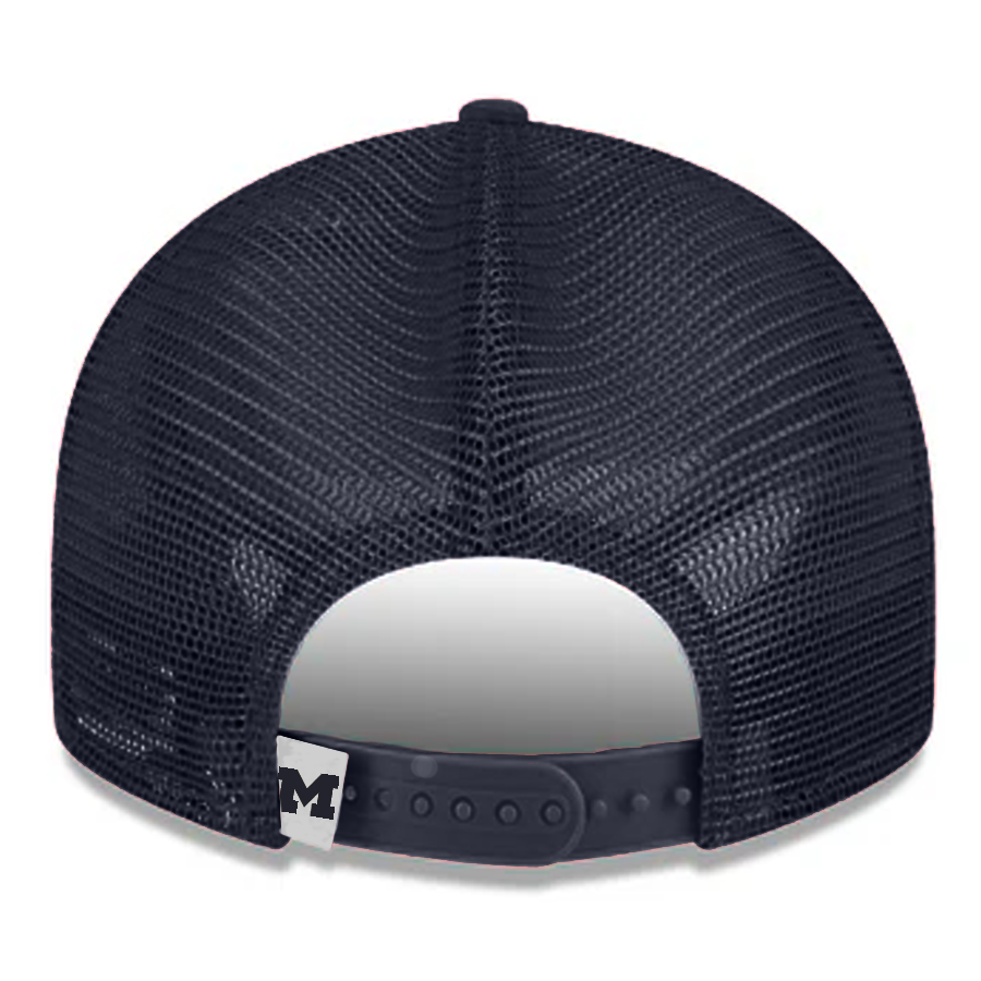 MICHIGAN WOLVERINES EVERGREEN TRUCKER 9FIFTY SNAPBACK HAT