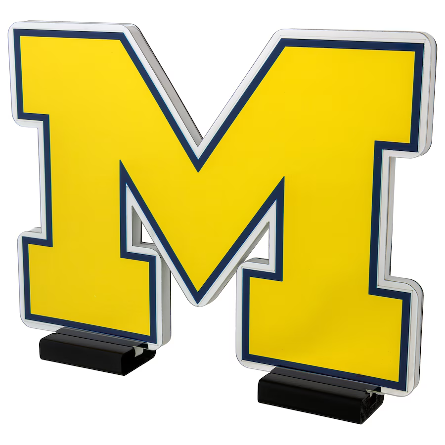 MICHIGAN WOLVERINES LED INFINITY LOGO LIGHT