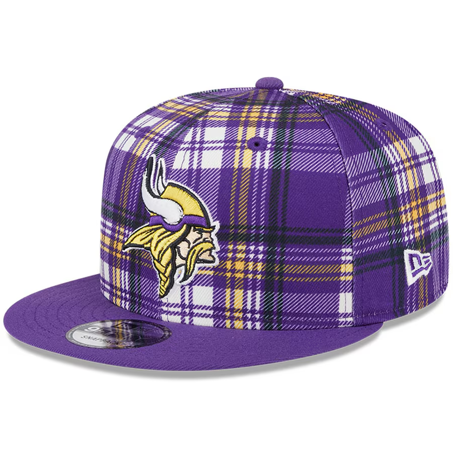 MINNESOTA VIKINGS 2024 NFL SIDELINE STATEMENT 9FIFTY SNAPBACK HAT PU JR S SPORTS