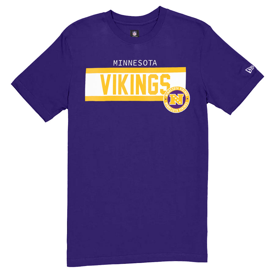mn vikings gear MINNESOTA VIKINGS MEN'S 2024 NFL SIDELINE 3RD DOWN T-SHIRT