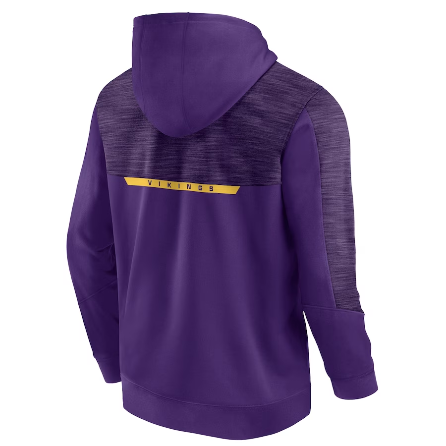 MINNESOTA VIKINGS MEN'S DEFENDER EVO PULLOVER HOODED SWEATSHIRT