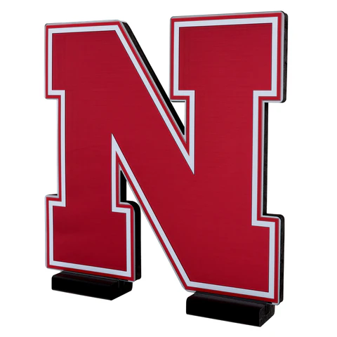 NEBRASKA CORNHUSKERS LED INFINITY LOGO LIGHT
