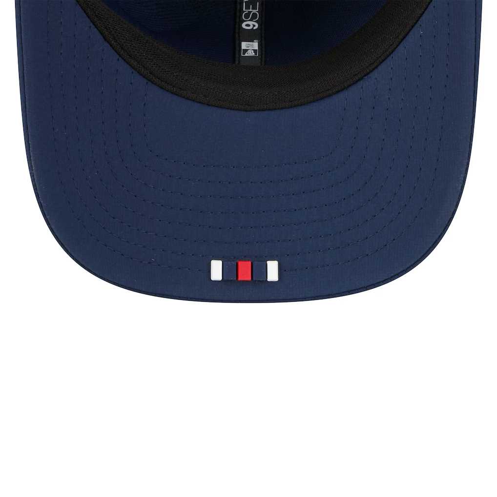NEW ENGLAND PATRIOTS 2025 NFL SIDELINE 9SEVENTY STRETCH-SNAP ADJUSTABLE HAT - NAVY