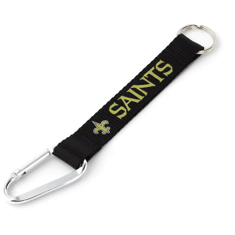 NEW ORLEANS SAINTS CARABINER LANYARD