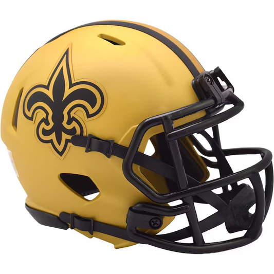 NEW ORLEANS SAINTS RIDDELL MINI SPEED HELMET - RAVE