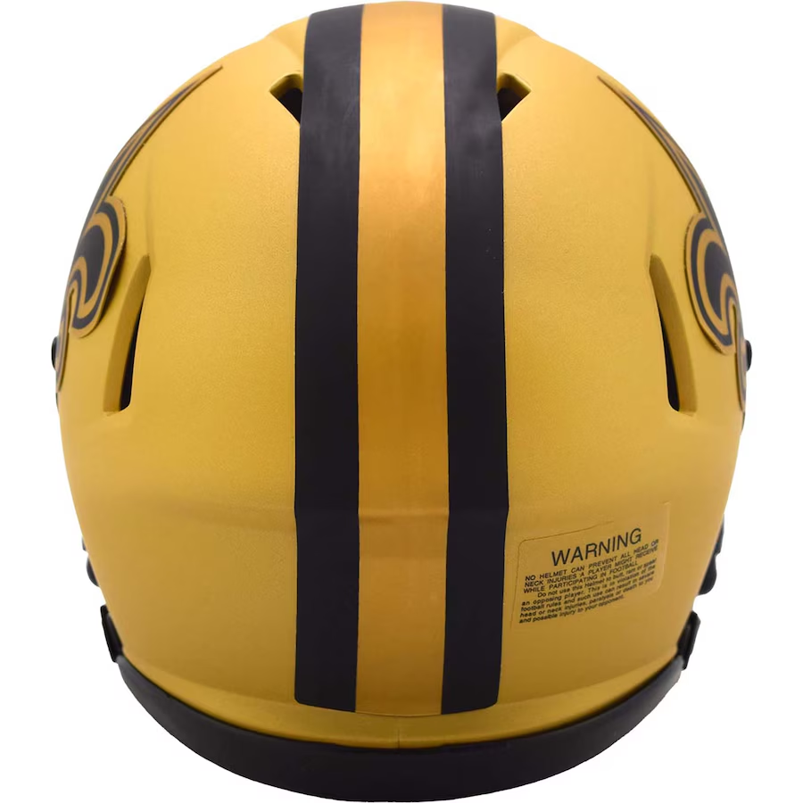 NEW ORLEANS SAINTS RIDDELL MINI SPEED HELMET - RAVE