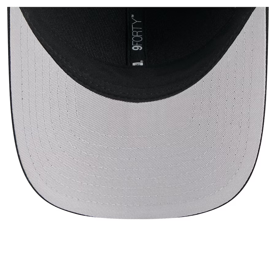 NEW ORLEANS SAINTS TEAM COLLECTION 9FORTY M-CROWN SNAPBACK ADJUSTABLE HAT - BLACK