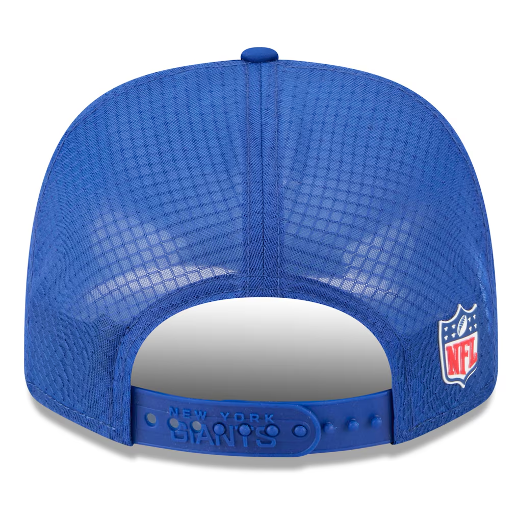 NEW YORK GIANTS 2025 NFL SIDELINE 9SEVENTY STRETCH-SNAP ADJUSTABLE HAT - NAVY