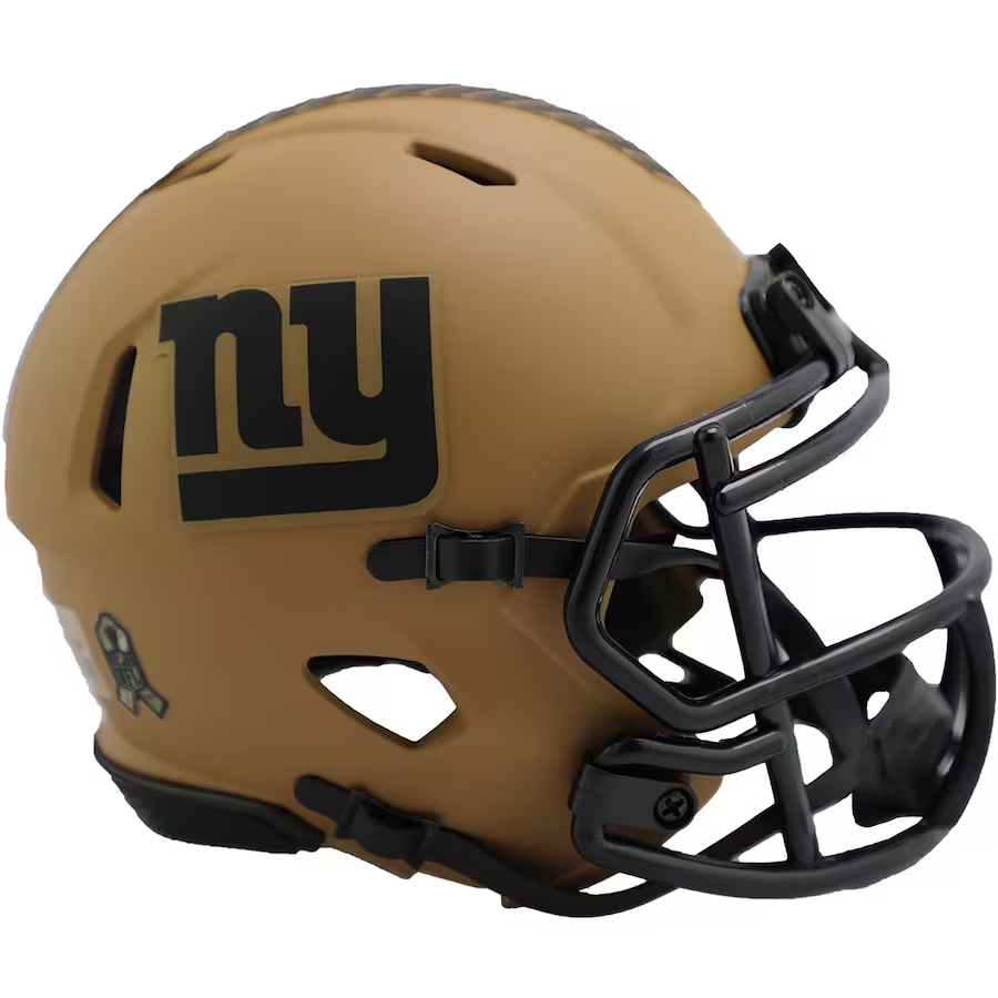 NEW YORK GIANTS RIDDELL 2023 SALUTE TO SERVICE MINI SPEED HELMET – JR'S SPORTS NEW YORK GIANTS RIDDELL 2023 SALUTE TO SERVICE MINI SPEED HELMET – JR'S SPORTS