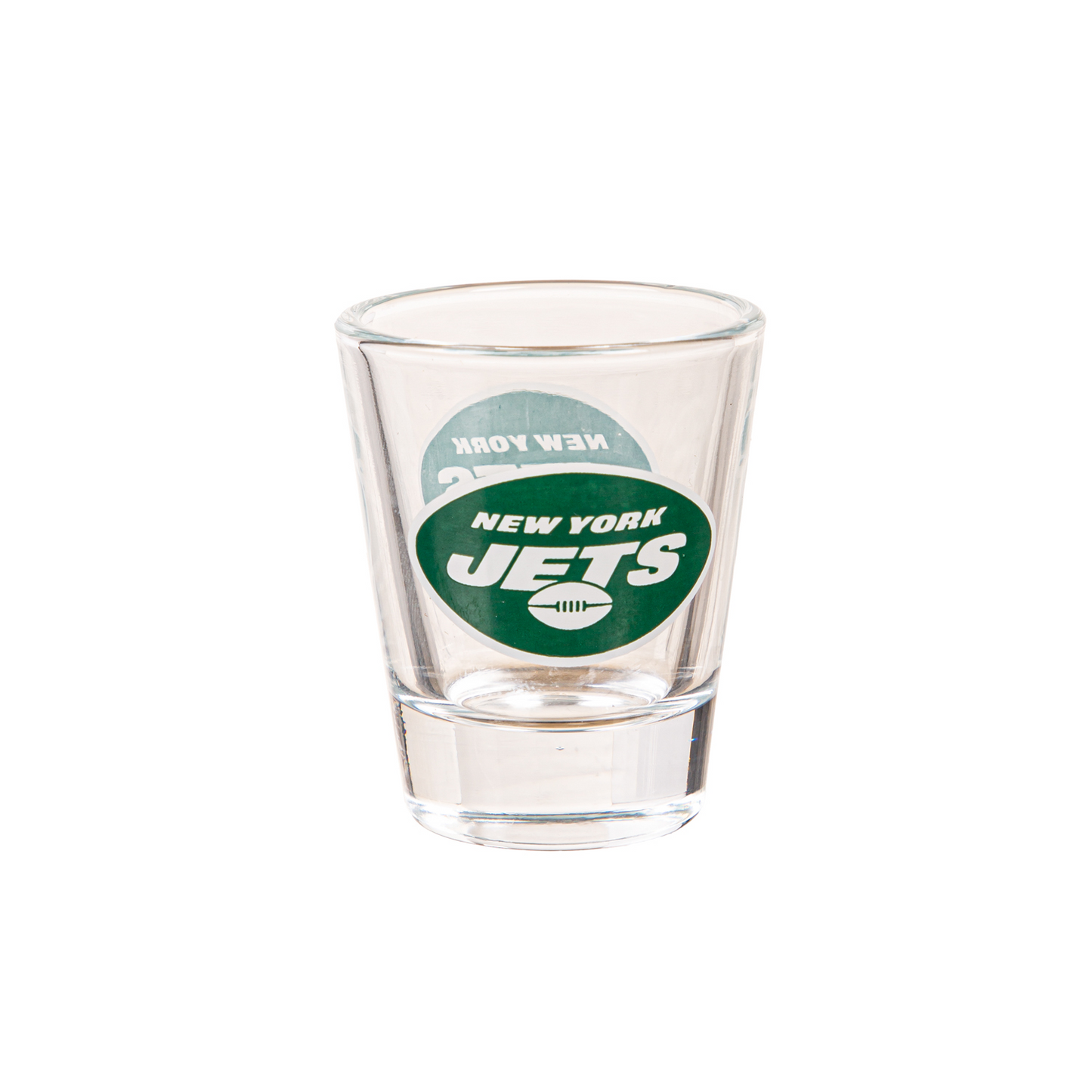 NEW YORK JETS 2 OZ. TEAM SHOT GLASS - GLASS