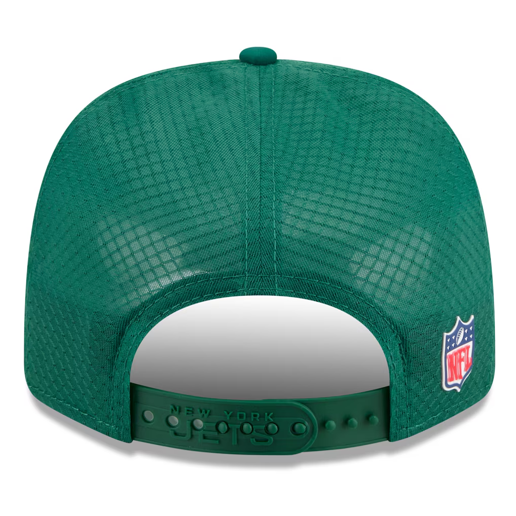 NEW YORK JETS 2025 NFL SIDELINE 9SEVENTY STRETCH-SNAP ADJUSTABLE HAT - GREEN
