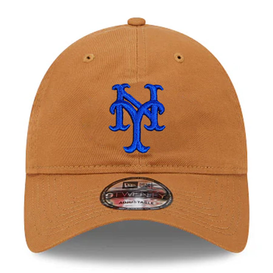 NEW YORK METS CORE CLASSIC 9TWENTY ADJUSTABLE HAT - LIGHT BRONZE