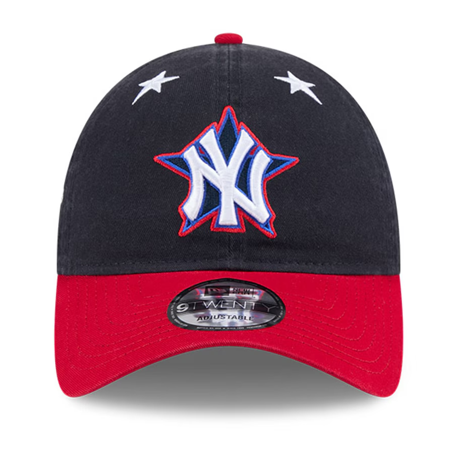 NEW YORK YANKEES 2025 MLB ALL-STAR GAME WORKOUT 9TWENTY ADJUSTABLE HAT - NAVY/RED