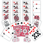 OHIO STATE BUCKEYES 2-PACK CARD AND DICE SET