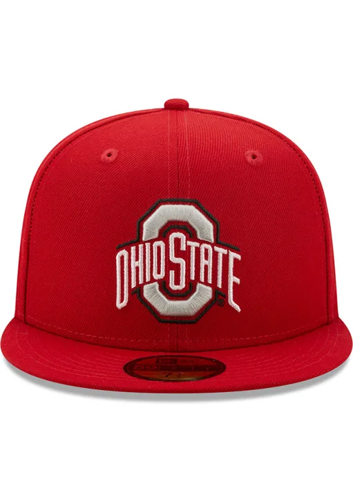 OHIO STATE BUCKEYES EVERGREEN BASIC 59FIFTY FITTED HAT