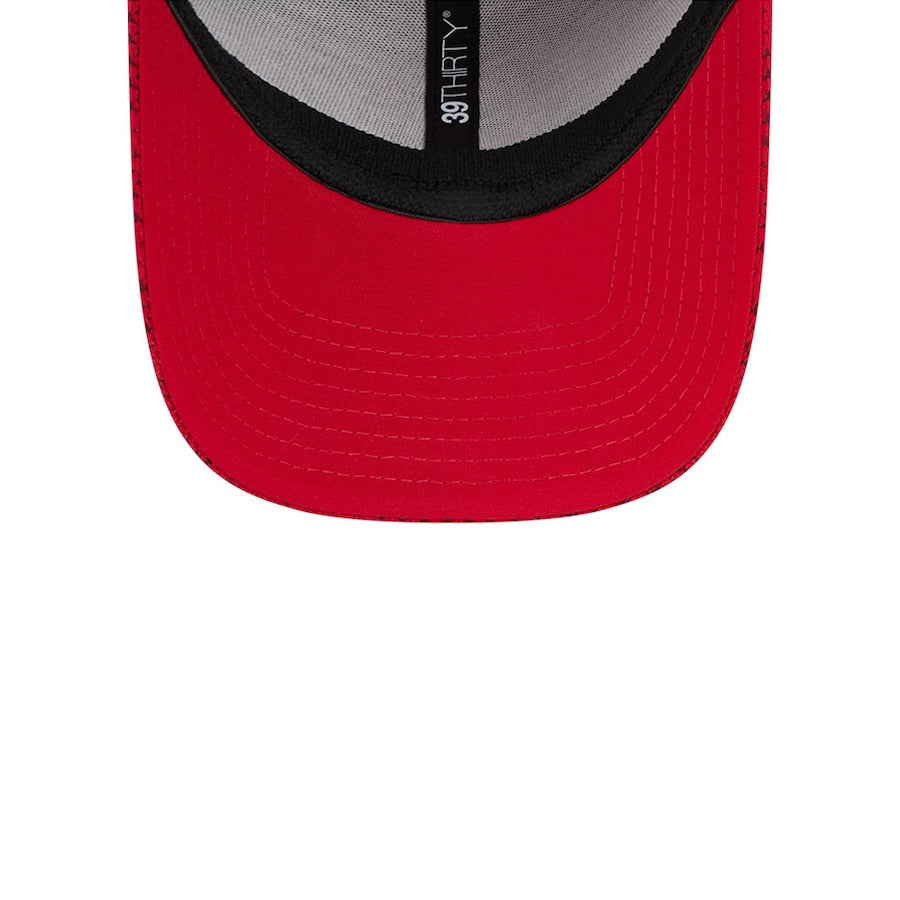 OHIO STATE BUCKEYES 2024 TEAM 39THIRTY FLEX FIT HAT - RED