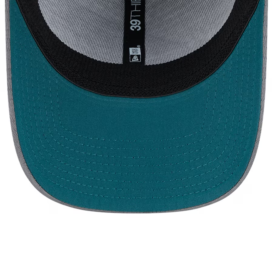 PHILADELPHIA EAGLES 2024 NFL TRAINING CAMP 39THIRTY FLEX FIT HAT - GRAY HEATHER