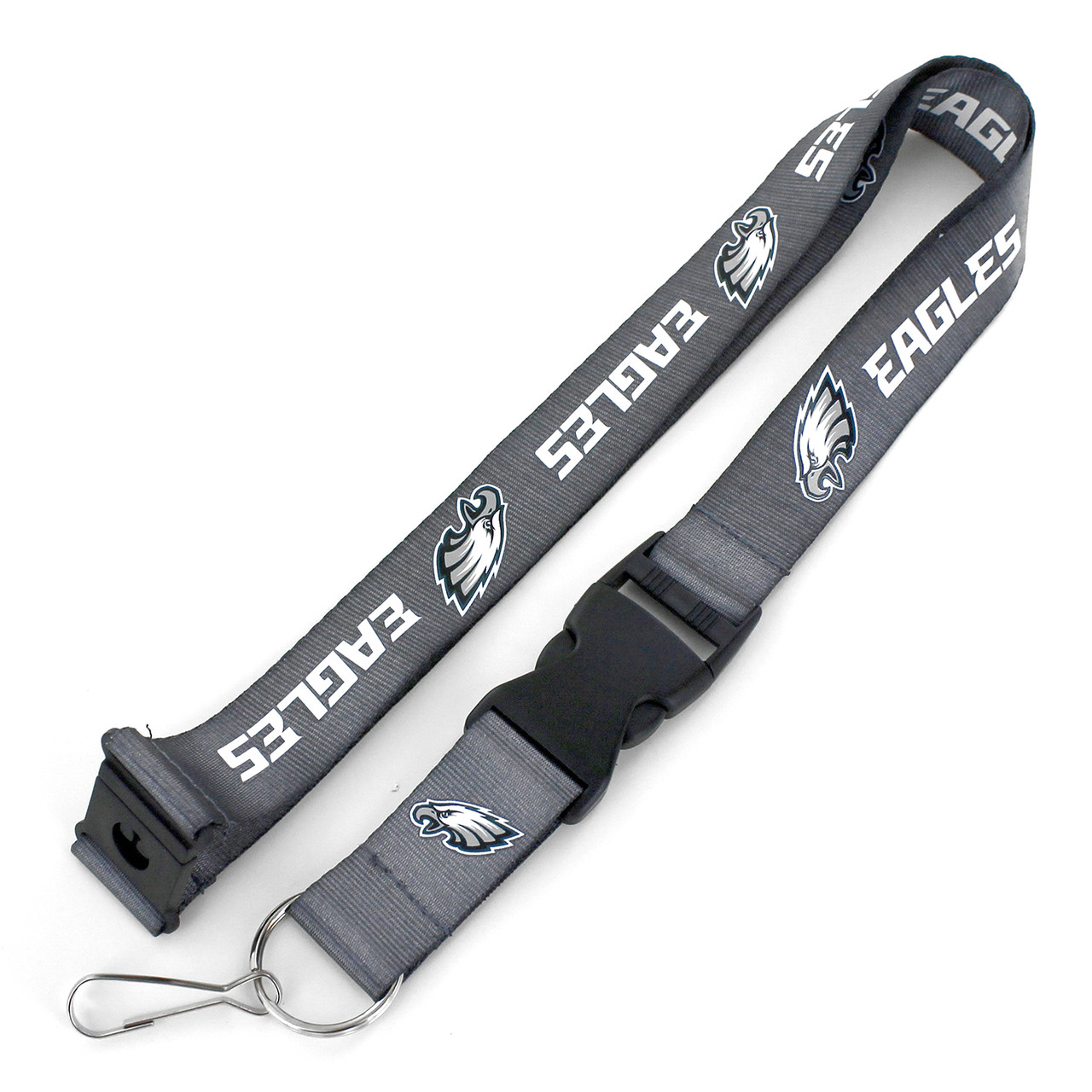 PHILADELPHIA EAGLES LANYARD - CHARCOAL