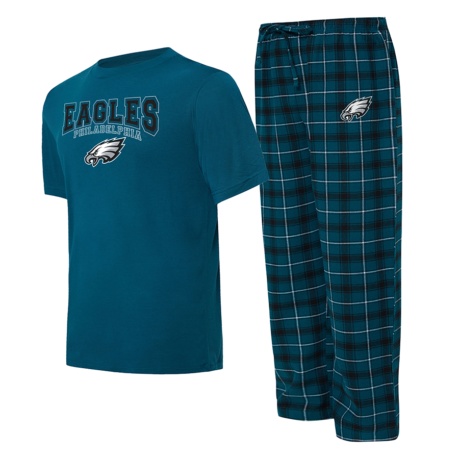 Philadelphia Eagles Men s Artic T Shirt Flannel Pant Set 23 M