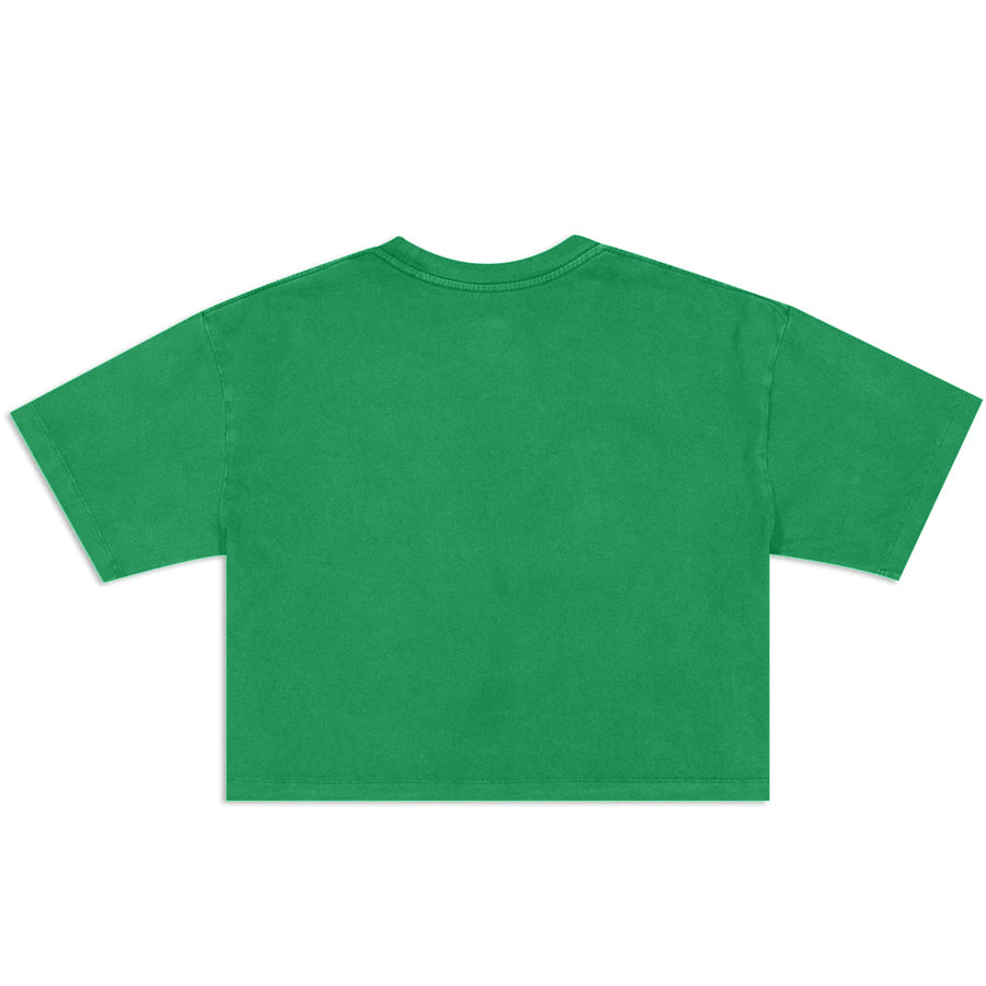 PHILADELPHIA EAGLES WOMEN'S FOIL CROP T-SHIRT