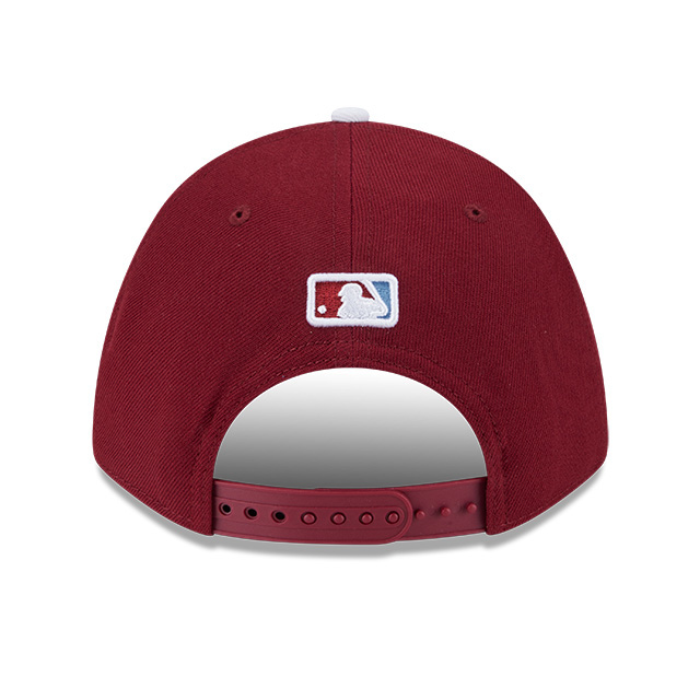PHILADELPHIA PHILLIES PLAYER REPLICA 9FORTY M-CROWN SNAPBACK ADJUSTABLE HAT - ALTERNATE 2