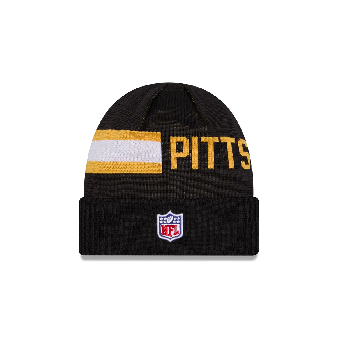 PITTSBURGH STEELERS 2024 NFL SIDELINE WEATHER TECH CUFFED KNIT BEANIE