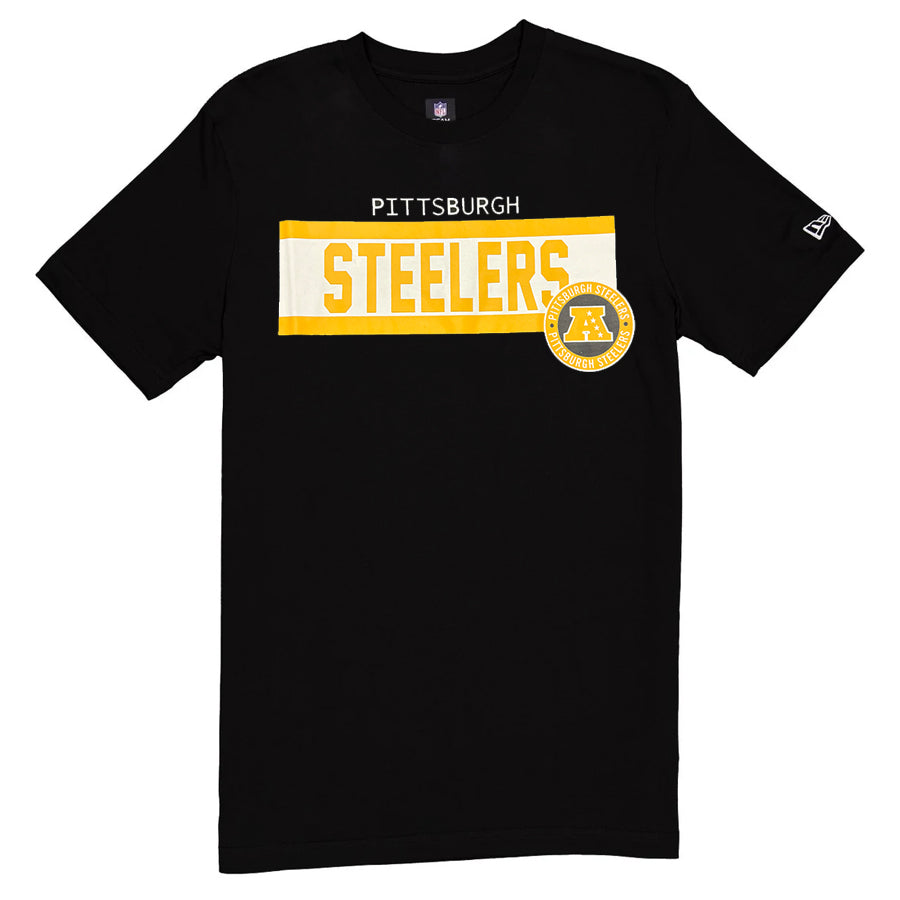 PITTSBURGH STEELERS MEN'S 2024 NFL SIDELINE 3RD DOWN T-SHIRT BLACK