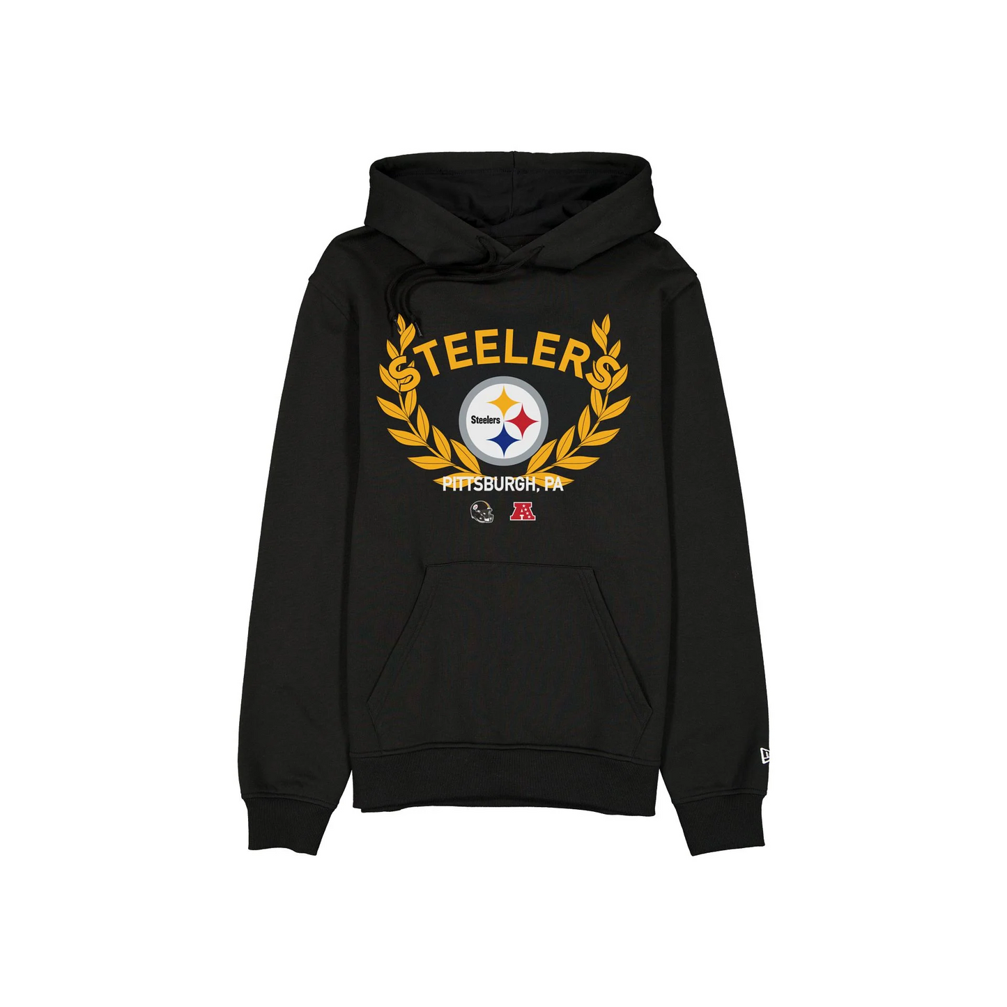 PITTSBURGH STEELERS MEN'S 2025 NFL DRAFT PULLOVER HOODED SWEATSHIRT - BLACK