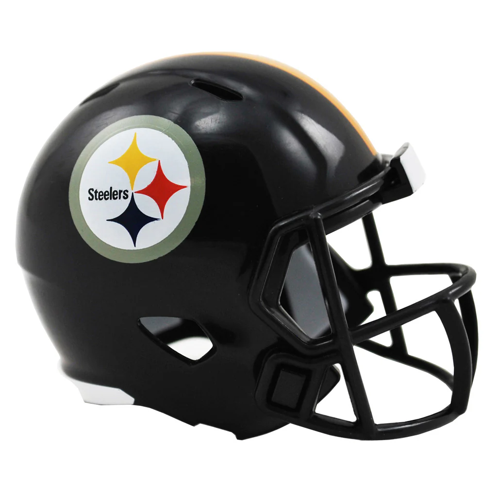 PITTSBURGH STEELERS RIDDELL POCKET PRO SPEED HELMET