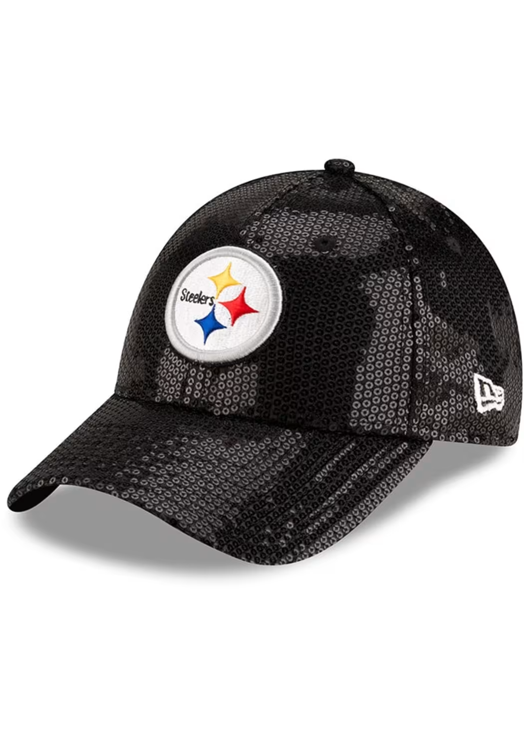 PITTSBURGH STEELERS WOMEN'S SEQUIN 9FORTY ADJUSTABLE HAT
