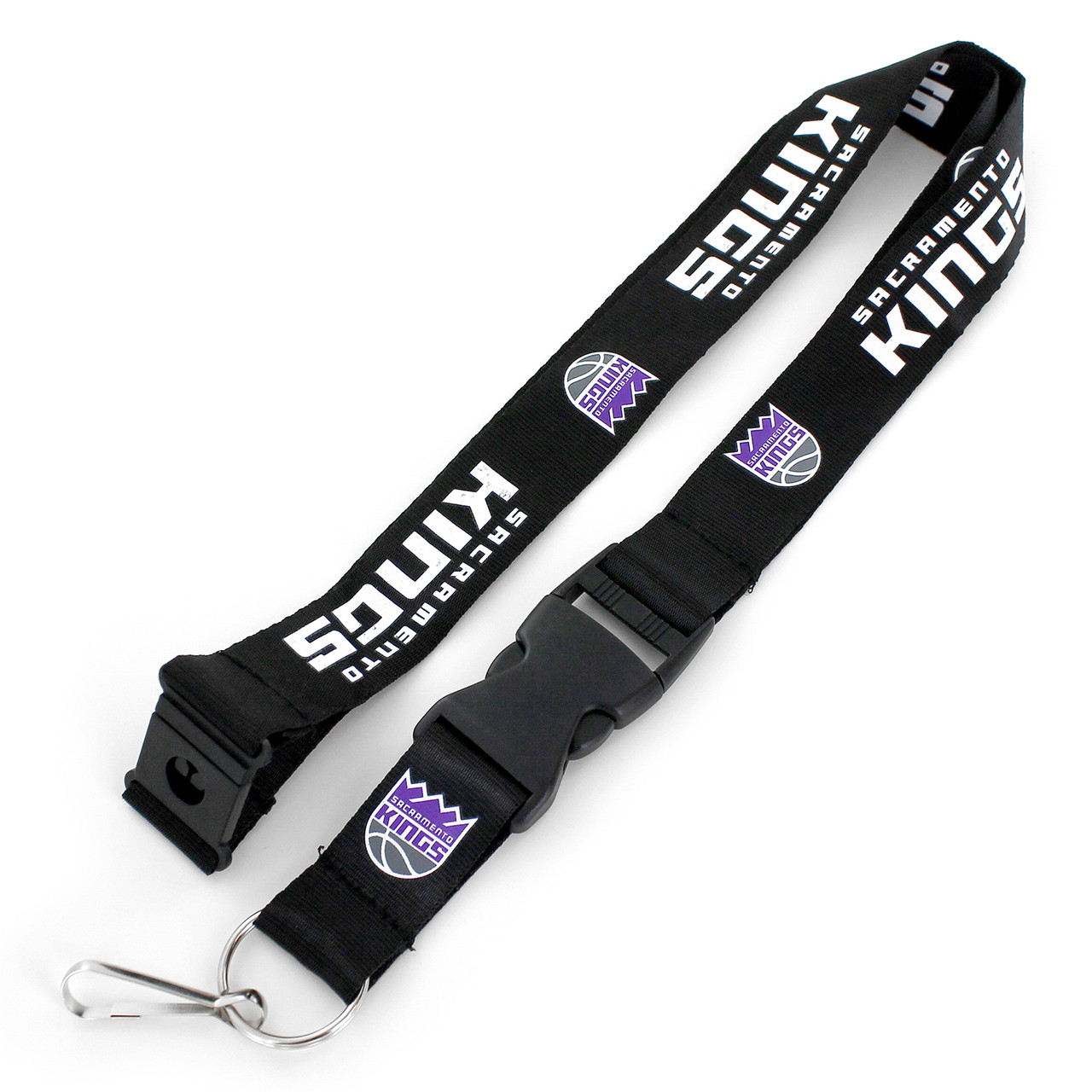 SACRAMENTO KINGS LANYARD - BLACK