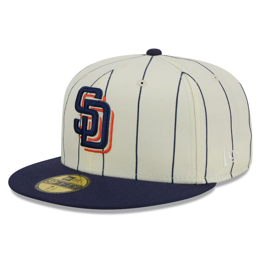SAN DIEGO PADRES COOPERSTOWN COLLECTION RETRO CITY 59FIFTY FITTED HAT JR S SPORTS