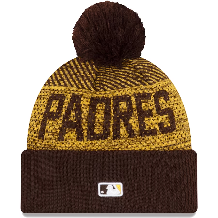 SAN DIEGO PADRES ONFIELD SPORT CUFFED KNIT BEANIE