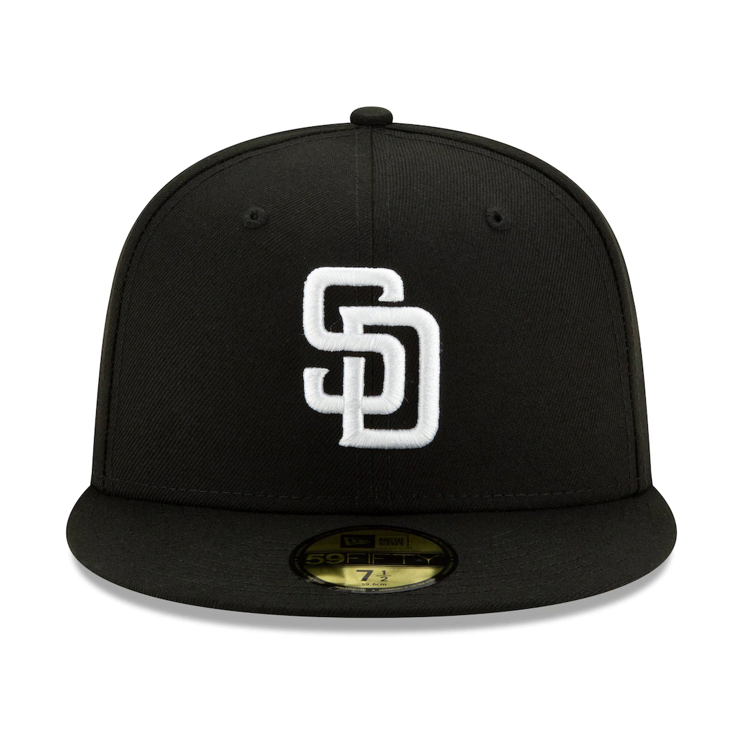 SAN DIEGO PADRES SIDEPATCH 2016 ALL-STAR GAME 59FIFTY FITTED HAT - BLACK/ WHITE