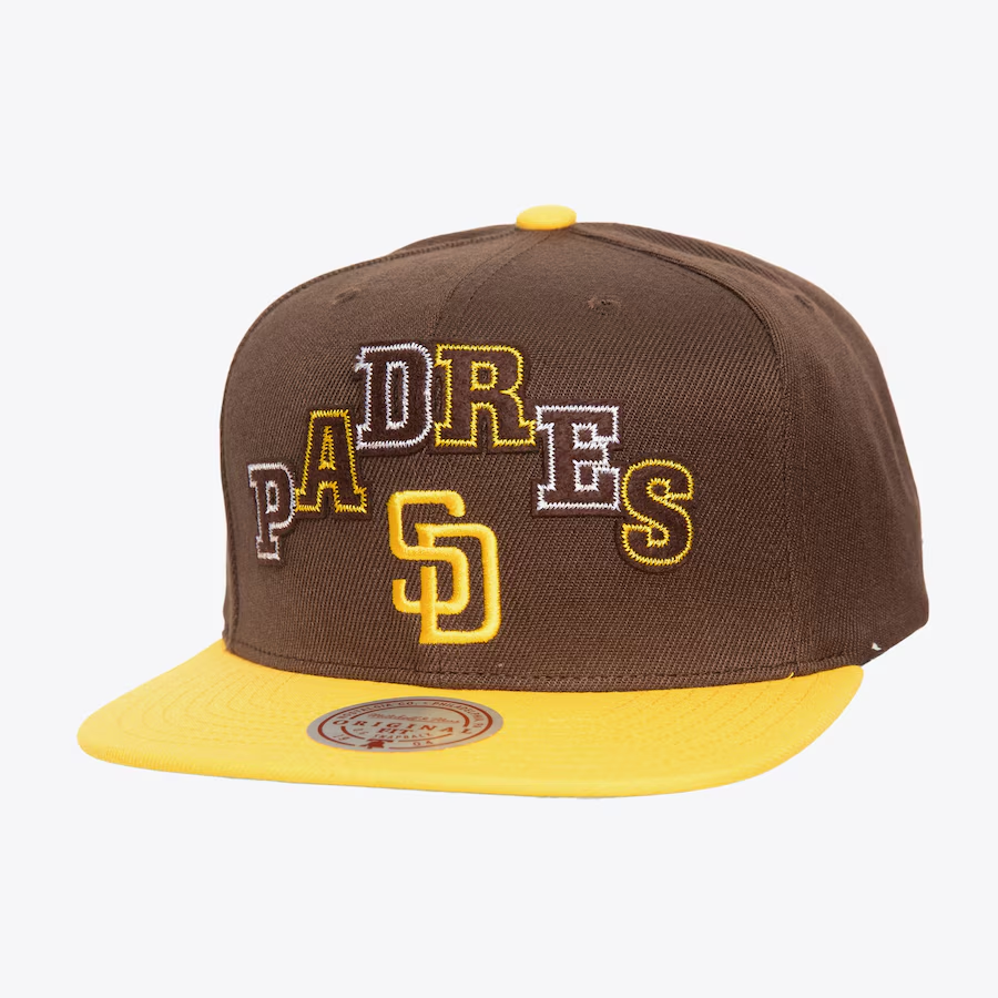 SAN DIEGO PADRES UPRISE LOGO SNAPBACK HAT