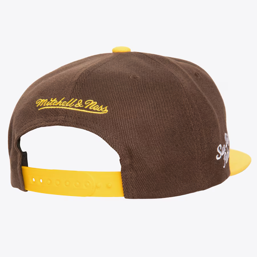 SAN DIEGO PADRES UPRISE LOGO SNAPBACK HAT