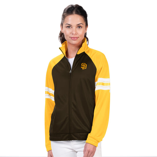 SAN DIEGO PADRES WOMEN'S MAIN PLAYER TRACK JACKET