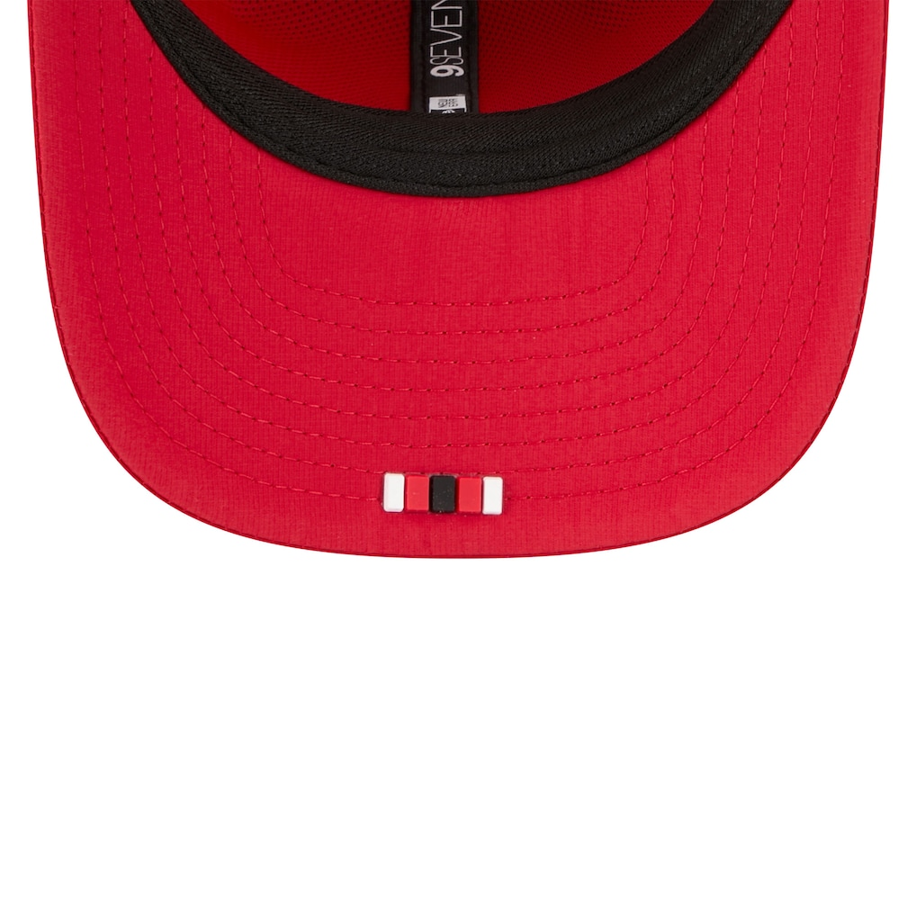 SAN FRANCISCO 49ERS 2025 NFL SIDELINE 9SEVENTY STRETCH-SNAP ADJUSTABLE HAT - RED