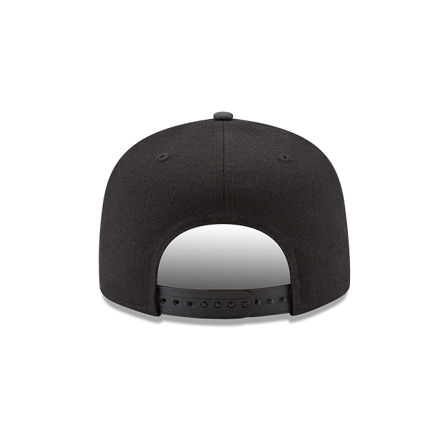 SAN FRANCISCO 49ERS BASIC LOGO 9FIFTY SNAPBACK HAT - BLACK/WHITE
