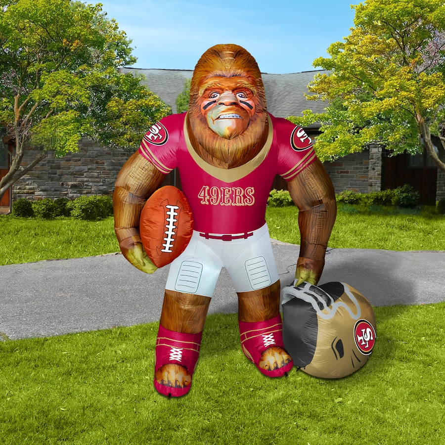 SAN FRANCISCO 49ERS INFLATABLE BIG FOOTBALLER