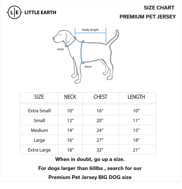 SAN FRANCISCO 49ERS PREMIUM PET JERSEY