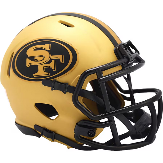 SAN FRANCISCO 49ERS RIDDELL MINI SPEED HELMET - RAVE